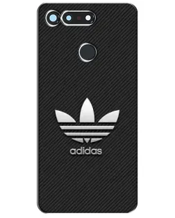 Чохол для Huawei Honor View 20 / V20 з картинкою «Adidas Карбонова текстура»
