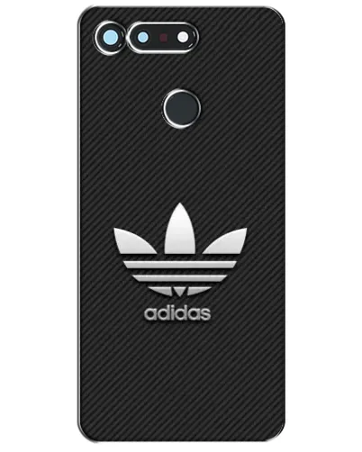 Чохол для Huawei Honor View 20 / V20 з картинкою «Adidas Карбонова текстура»
