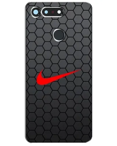 Чехол для Huawei Honor View 20 / V20 с картинкой «Nike — карбоновая сетка»