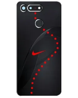 Чехол для Huawei Honor View 20 / V20 с картинкой «Абстрактный дизайн Nike»