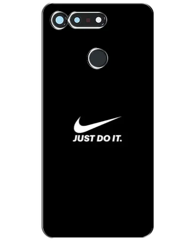 Чехол для Huawei Honor View 20 / V20 с картинкой «Минимализм от Nike»