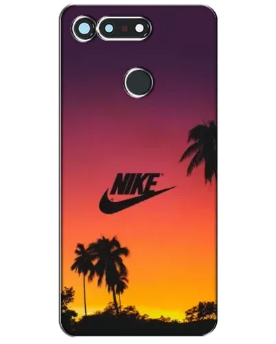 Чехол для Huawei Honor View 20 / V20 с картинкой «Nike на закате солнца»