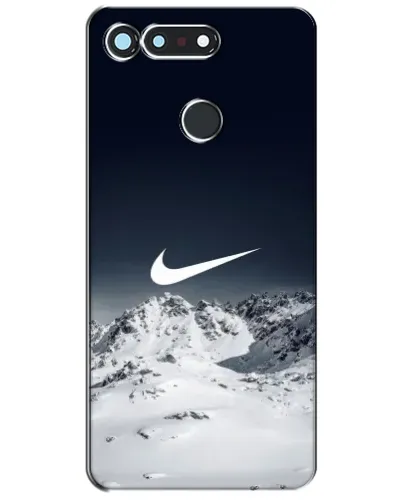 Чехол для Huawei Honor View 20 / V20 с картинкой «Nike — зимние горы»