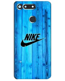 Чехол для Huawei Honor View 20 / V20 с картинкой «Голубое дерево Nike»