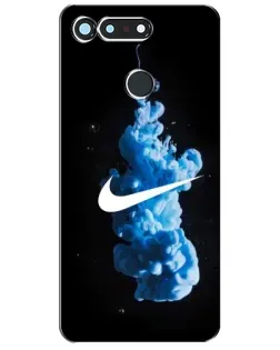 Чехол для Huawei Honor View 20 / V20 с картинкой «Nike и синий дым»