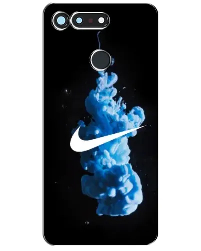 Чехол для Huawei Honor View 20 / V20 с картинкой «Nike и синий дым»