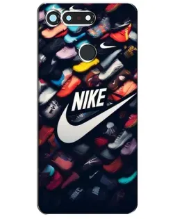 Чехол для Huawei Honor View 20 / V20 с картинкой «Коллекция кроссовок Nike»