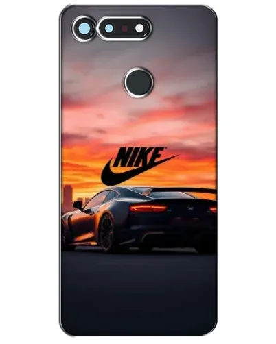 Чехол для Huawei Honor View 20 / V20 с картинкой «Nike и суперкар»