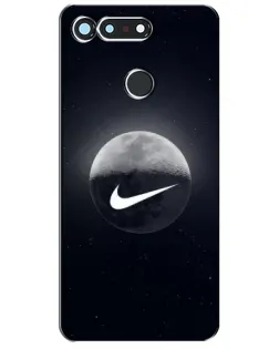 Чехол для Huawei Honor View 20 / V20 с картинкой «Nike в стиле граффити»