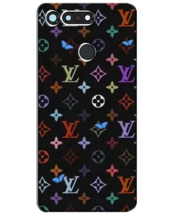 Чохол для Huawei Honor View 20 / V20 з картинкою «Кольорова монограма LV»