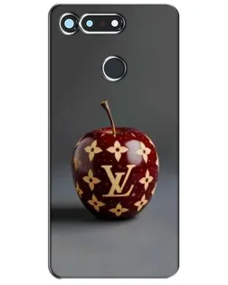 Чохол для Huawei Honor View 20 / V20 з картинкою «Червоне яблуко LV»
