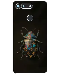 Чохол для Huawei Honor View 20 / V20 з картинкою «LV — мармуровий принт»