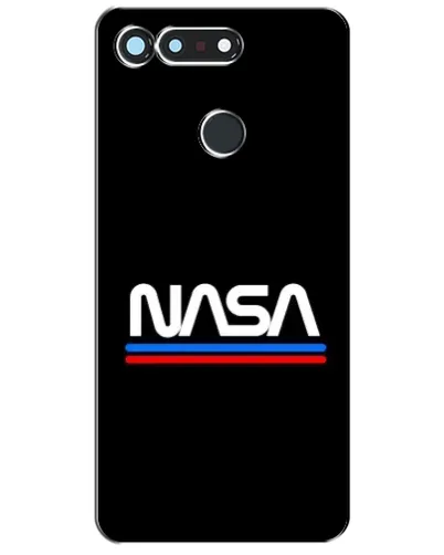 Чехол для Huawei Honor View 20 / V20 с картинкой «NASA — классика Red Blue»