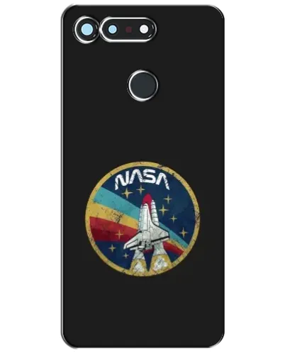 Чехол для Huawei Honor View 20 / V20 с картинкой «NASA — эмблема миссии»