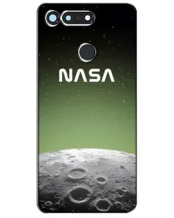 Чехол для Huawei Honor View 20 / V20 с картинкой «NASA — лунный градиент»