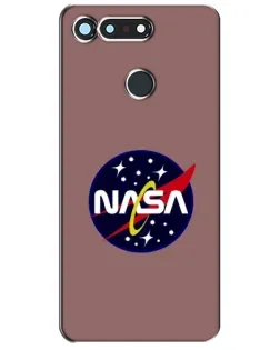 Чехол для Huawei Honor View 20 / V20 с картинкой «NASA — ретро космос»