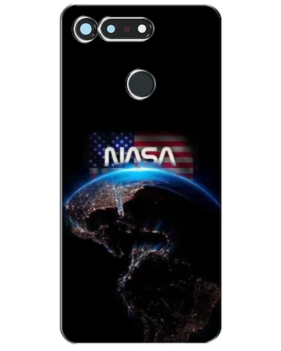 Чехол для Huawei Honor View 20 / V20 с картинкой «Земля из космоса NASA»