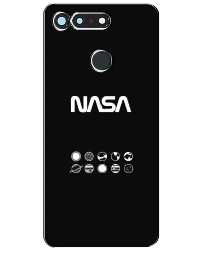 Чехол для Huawei Honor View 20 / V20 с картинкой «NASA — технический принт»