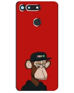 Чохол для Huawei Honor View 20 / V20 з картинкою «Bored Ape — червоний фон» Чохол для Huawei Honor View 20 / V20 з картинкою «Bored Ape — червоний фон»