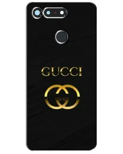 Чехол для Huawei Honor View 20 / V20 с картинкой «Золотой логотип Gucci» Чехол для Huawei Honor View 20 / V20 с картинкой «Золотой логотип Gucci»