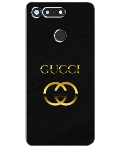 Чехол для Huawei Honor View 20 / V20 с картинкой «Золотой логотип Gucci»