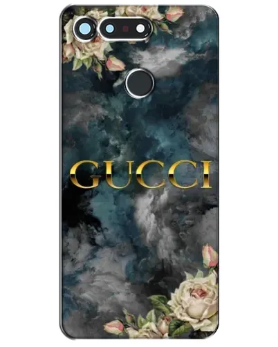 Чехол для Huawei Honor View 20 / V20 с картинкой «Абстрактные цветы Gucci»