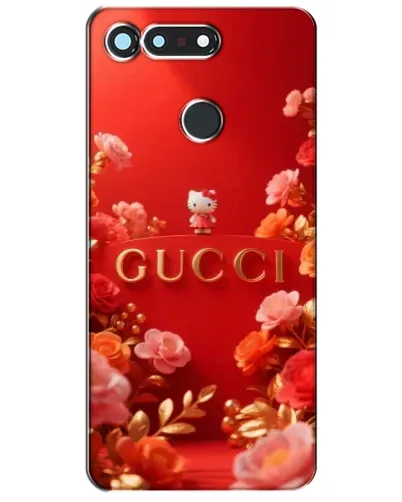 Чехол для Huawei Honor View 20 / V20 с картинкой «Gucci — золотой сад»