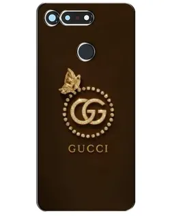 Чехол для Huawei Honor View 20 / V20 с картинкой «Gucci — золотая бабочка» Чехол для Huawei Honor View 20 / V20 с картинкой «Gucci — золотая бабочка»