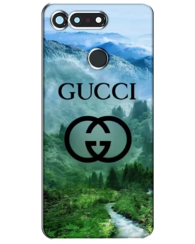 Чехол для Huawei Honor View 20 / V20 с картинкой «Gucci — горный пейзаж»