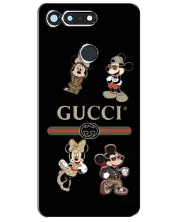 Чехол для Huawei Honor View 20 / V20 с картинкой «Gucci — герои Disney и монограмма» Чехол для Huawei Honor View 20 / V20 с картинкой «Gucci — герои Disney и монограмма»