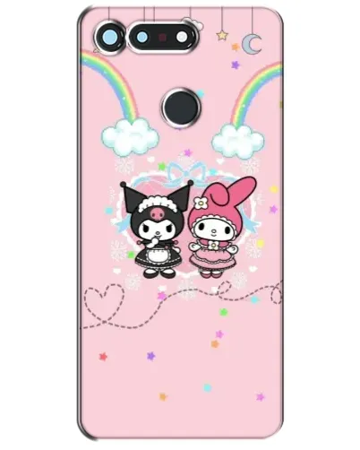 Чехол для Huawei Honor View 20 / V20 с картинкой «My Melody и Kuromi»