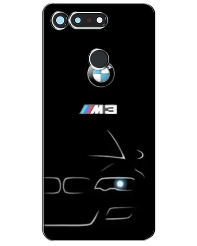 Чехол для Huawei Honor View 20 / V20 с картинкой «Минималистичный принт BMW M3»