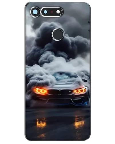 Чехол для Huawei Honor View 20 / V20 с картинкой «BMW в дыму»