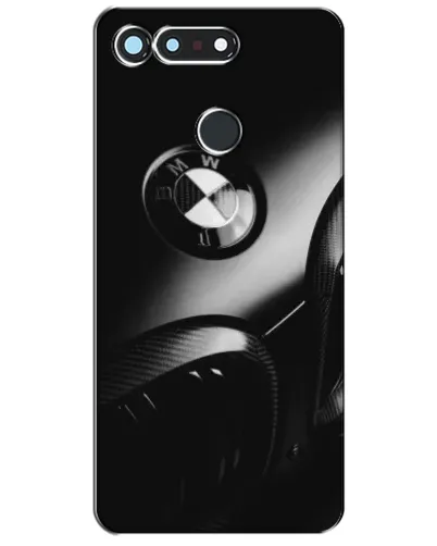 Чехол для Huawei Honor View 20 / V20 с картинкой «Эмблема BMW — макро»