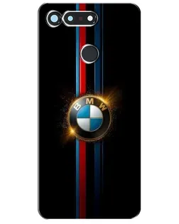 Чехол для Huawei Honor View 20 / V20 с картинкой «BMW M-Power неон»