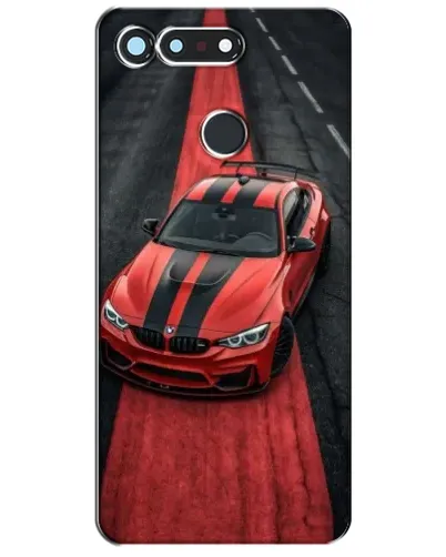 Чехол для Huawei Honor View 20 / V20 с картинкой «BMW на красной дорожке»