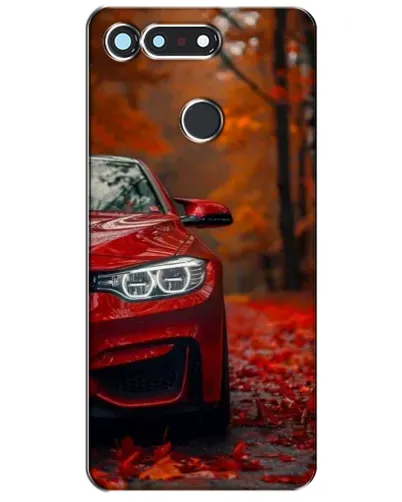Чехол для Huawei Honor View 20 / V20 с картинкой «Осенняя BMW M4»