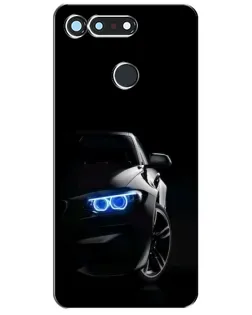 Чехол для Huawei Honor View 20 / V20 с картинкой «BMW — ночной взгляд»