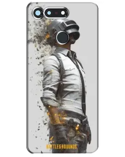 Чохол для Huawei Honor View 20 / V20 з картинкою «PUBG — боєць у пилу»