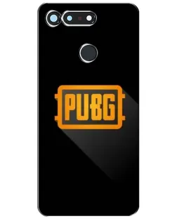 Чохол для Huawei Honor View 20 / V20 з картинкою «PUBG — рамка лого»