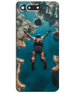 Чохол для Huawei Honor View 20 / V20 з картинкою «PUBG — вільне падіння»