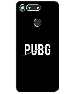 Чохол для Huawei Honor View 20 / V20 з картинкою «PUBG — білий логотип»