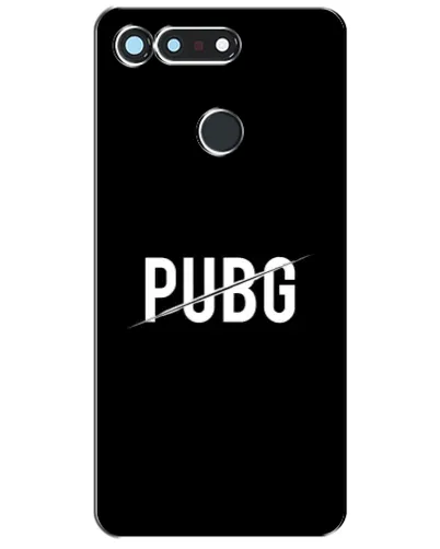Чохол для Huawei Honor View 20 / V20 з картинкою «PUBG — білий логотип»