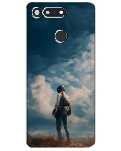Чохол для Huawei Honor View 20 / V20 з картинкою «Герой PUBG на скелі»