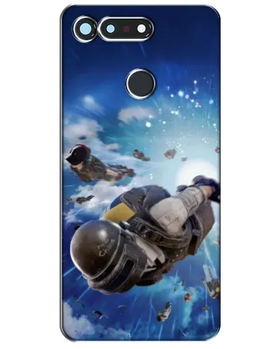 Чохол для Huawei Honor View 20 / V20 з картинкою «Десант PUBG — стрибок»