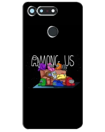 Чохол для Huawei Honor View 20 / V20 з картинкою «Логотип Among Us»