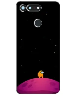 Чохол для Huawei Honor View 20 / V20 з картинкою «Самотній герой на планеті»