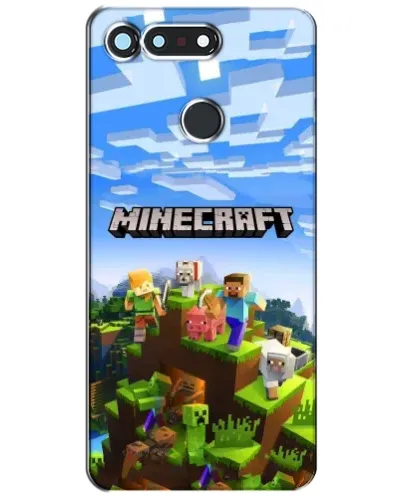 Чохол для Huawei Honor View 20 / V20 з картинкою «Minecraft класичний світ»