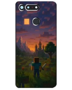 Чохол для Huawei Honor View 20 / V20 з картинкою «Стів біля вежі»