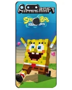 Чохол для Huawei Honor View 20 / V20 з картинкою «Губка Боб Minecraft» Чохол для Huawei Honor View 20 / V20 з картинкою «Губка Боб Minecraft»